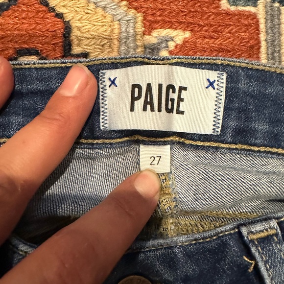 PAIGE Verdugo Ankle Jeans Size 27 Rise Stretch Slim Fit 5 Pocket (#10) - Picture 7 of 9